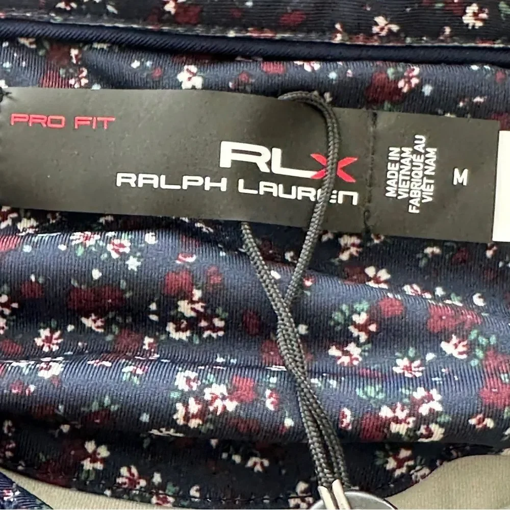 NWT RLX Ralph Lauren Lightweight Airflow Golf Polo T Shirt M
